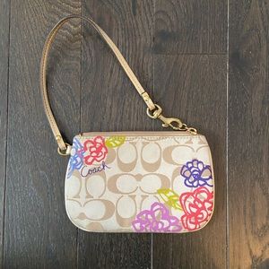 Coach wrist bag